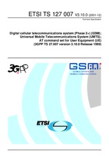 Norma ETSI TS 127007-V3.10.0 31.12.2001 náhľad