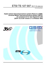 Norma ETSI TS 127007-V3.11.0 31.3.2002 náhľad
