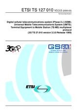 Norma ETSI TS 127010-V3.3.0 31.3.2000 náhľad
