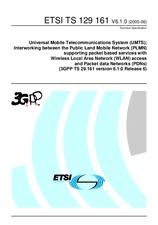 Náhľad ETSI TS 129161-V6.1.0 30.6.2005