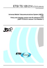 Náhľad ETSI TS 129214-V7.6.0 3.2.2009
