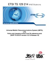 Náhľad ETSI TS 129214-V10.7.0 16.10.2012