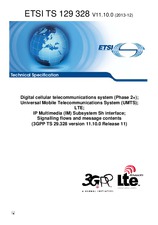 Náhľad ETSI TS 129328-V11.10.0 19.12.2013