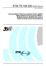 Norma ETSI TS 129332-V6.6.0 30.6.2006 náhľad