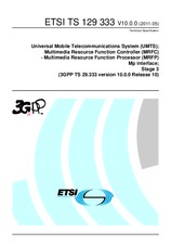 Norma ETSI TS 129333-V10.0.0 30.5.2011 náhľad