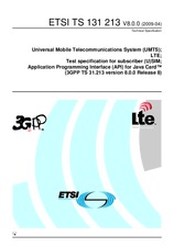 Náhľad ETSI TS 131213-V8.0.0 23.4.2009