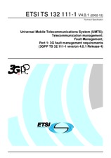 Náhľad ETSI TS 132111-1-V4.0.0 30.7.2001