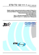 Náhľad ETSI TS 132111-1-V6.0.0 28.1.2005