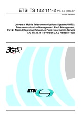 Norma ETSI TS 132111-2-V3.1.0 22.7.2000 náhľad