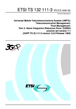 Norma ETSI TS 132111-3-V3.2.0 30.9.2000 náhľad