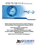 Norma ETSI TS 132111-3-V7.2.0 26.9.2012 náhľad