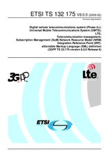 Norma ETSI TS 132175-V8.0.0 17.2.2009 náhľad