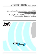 Norma ETSI TS 132298-V6.4.1 30.6.2006 náhľad