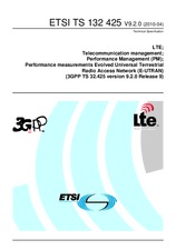 Norma ETSI TS 132425-V9.2.0 16.4.2010 náhľad