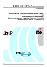 Norma ETSI TS 132535-V9.0.0 18.2.2010 náhľad