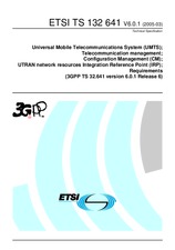 NEPLATNÁ ETSI TS 132641-V6.0.0 28.1.2005 náhľad