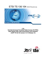Norma ETSI TS 136104-V12.7.0 24.4.2015 náhľad