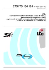 Norma ETSI TS 136124-V10.2.0 23.6.2011 náhľad