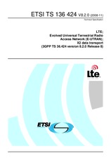 Norma ETSI TS 136424-V8.2.0 4.11.2008 náhľad