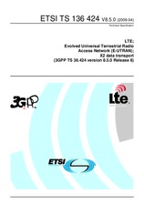 Norma ETSI TS 136424-V8.5.0 15.4.2009 náhľad