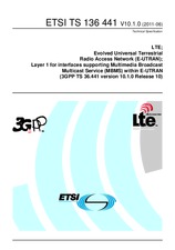 Norma ETSI TS 136441-V10.1.0 30.6.2011 náhľad