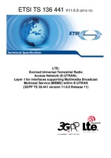 Norma ETSI TS 136441-V11.0.0 18.10.2012 náhľad