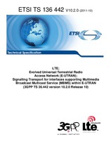 Norma ETSI TS 136442-V10.2.0 21.10.2011 náhľad