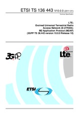 Norma ETSI TS 136443-V10.0.0 20.1.2011 náhľad
