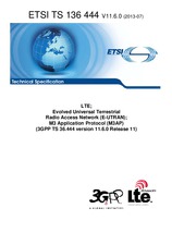 Norma ETSI TS 136444-V11.6.0 11.7.2013 náhľad