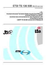 Norma ETSI TS 136508-V8.4.0 12.2.2010 náhľad