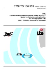 Norma ETSI TS 136509-V8.1.0 15.4.2009 náhľad