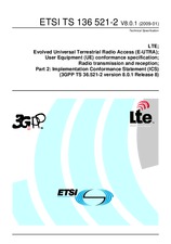Norma ETSI TS 136521-2-V8.0.1 28.1.2009 náhľad