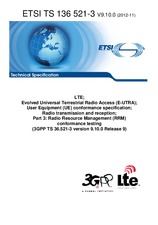 Norma ETSI TS 136521-3-V9.10.0 9.11.2012 náhľad