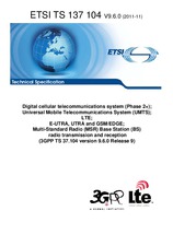 Norma ETSI TS 137104-V9.6.0 4.11.2011 náhľad