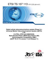 Norma ETSI TS 137113-V11.2.0 22.7.2014 náhľad