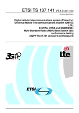 Norma ETSI TS 137141-V9.4.0 23.6.2011 náhľad