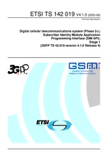 Norma ETSI TS 142019-V4.1.0 28.6.2005 náhľad