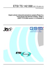Norma ETSI TS 142068-V4.1.0 14.8.2001 náhľad
