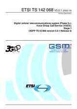 Norma ETSI TS 142068-V5.0.1 22.10.2002 náhľad