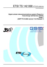 Norma ETSI TS 142068-V7.9.0 23.4.2008 náhľad