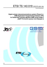 Norma ETSI TS 143019-V4.0.0 25.10.2001 náhľad