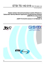 Norma ETSI TS 143019-V4.1.0 31.12.2001 náhľad