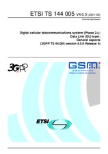 Norma ETSI TS 144005-V4.0.0 15.5.2001 náhľad