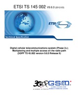 Norma ETSI TS 145002-V9.6.0 30.3.2012 náhľad