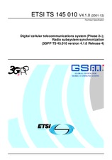Norma ETSI TS 145010-V4.1.0 31.12.2001 náhľad