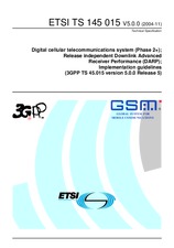 Norma ETSI TS 145015-V5.0.0 30.11.2004 náhľad