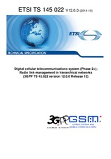 Norma ETSI TS 145022-V12.0.0 9.10.2014 náhľad