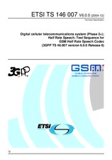 Norma ETSI TS 146007-V6.0.0 31.12.2004 náhľad