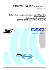 Norma ETSI TS 146020-V10.0.0 28.4.2011 náhľad