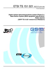 Norma ETSI TS 151021-V6.5.0 28.6.2010 náhľad